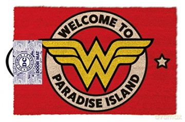 Wonder Woman Welcome To Paradise Island Wycieraczka