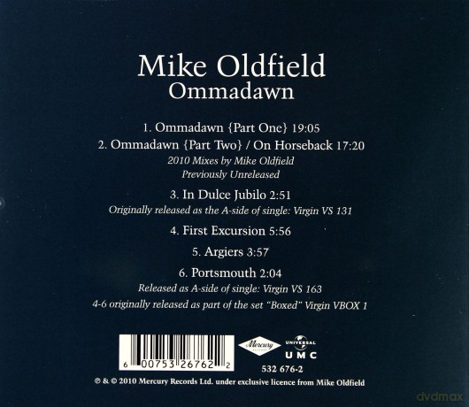 Mike Oldfield: Ommadawn [CD]