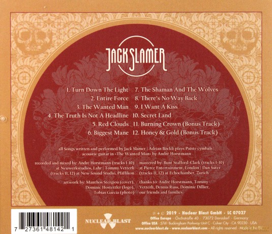 Jack Slamer: Jack Slamer [CD]