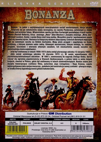 Bonanza: Stróż bezprawia / Wiara i nadzieja [DVD]