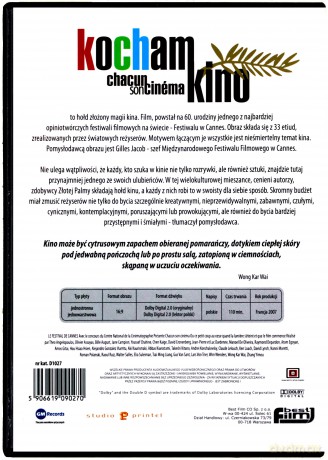 Kocham kino wydanie specjalne [DVD]