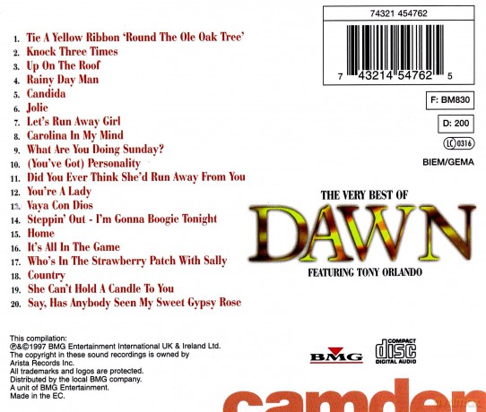 Dawn: The Very Best Of [CD]