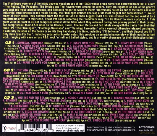 Flamingos: The Flamingos Collection 1953-61 [3CD]