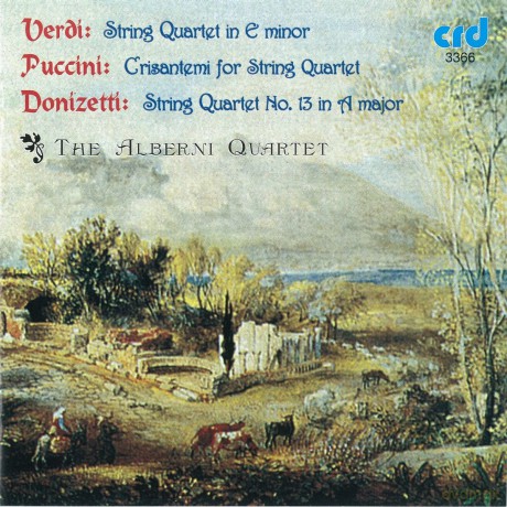 Gaetano Donizetti: String Quartet No.13 Verdi String Quartet In E Puccini Cri [CD]