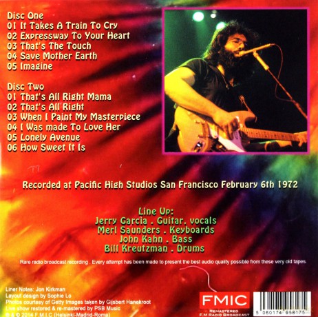 Jerry Garcia: Pacific High [2CD]
