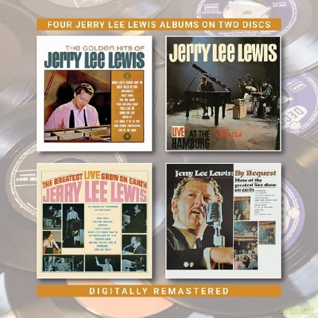 Jerry Lee Lewis: The Golden Hits Of Jerry Lee Lewis / 'Live' At The Star Club / The Greatest Live Show On Earth / By Request [2CD]
