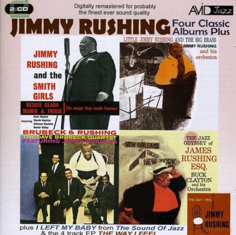 Jimmy Rushing: Four Classic Albums Plus (Jimmy Rushing And The Smith Girls / The Jazz Odyssey Of James Rushing Esq / Little Jimmy Rushing And The Big Brass / Brubeck & Rushing) [2CD]