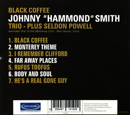 Johnny Hammond Smith: Black Coffee [CD]