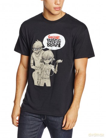 Gorillaz: Bang Black, Men's (M) [T-SHIRT]