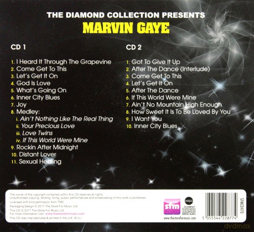 Marvin Gaye: Diamonds Are Forever [2CD]