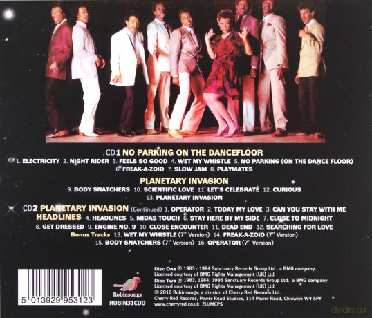 Midnight Star: No Parking On The Dancefloor / Planetary Invasion / Headlines [2CD]