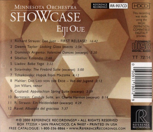 Mo Oue: Minnesota Orchestra Showcase [CD]