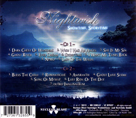 Nightwish: Showtime. Storytime (Nachauflage) [2CD]