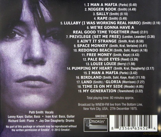 Patti Smith: Dreaming Of The Prophet [CD]