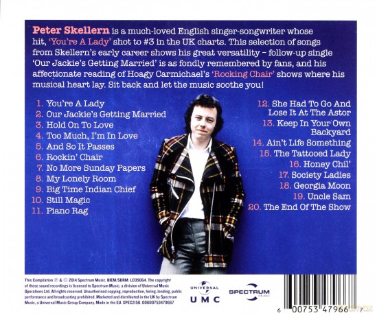 Peter Skellern: You'Re A Lady - The Best Of [CD]