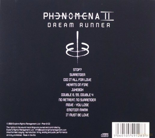 Phenomena: Dream Runner [CD]
