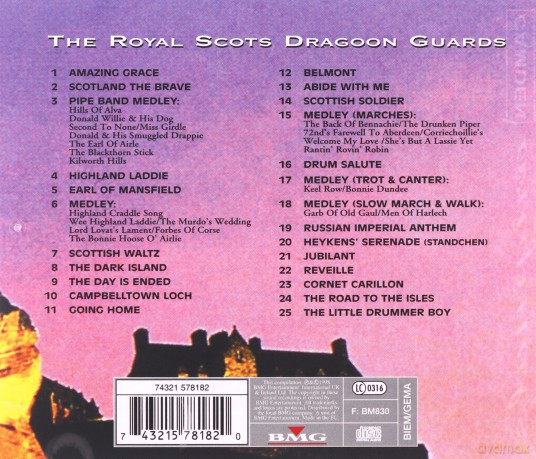 Royal Scots Dragoon Guards: Amazing Grace [CD]