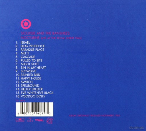 Siouxsie & The Banshees: Nocturne [CD]