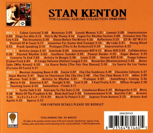 Stan Kenton: The Classic Albums Collection: 1948 - 1962 [4CD]