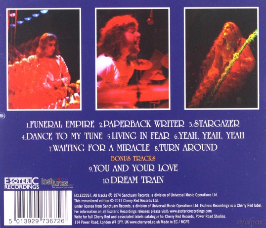Tempest: Living In Fear [CD]
