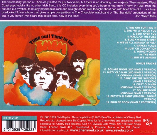 Them: Time In Time Out For [CD]
