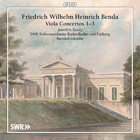 Friedrich Wilhelm Heinrich Benda: Viola Concertos 1 - 3 [CD]