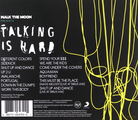 Walk The Moon: Talking Is Hard [CD]