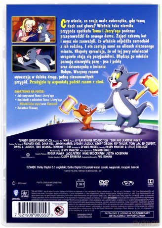 Tom i Jerry: Wielka ucieczka [DVD]