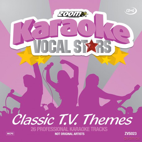 Zoom Karaoke: Classic T.V. Themes - Vocal Stars Karaoke Series 23 (Card Wallet) [CD]
