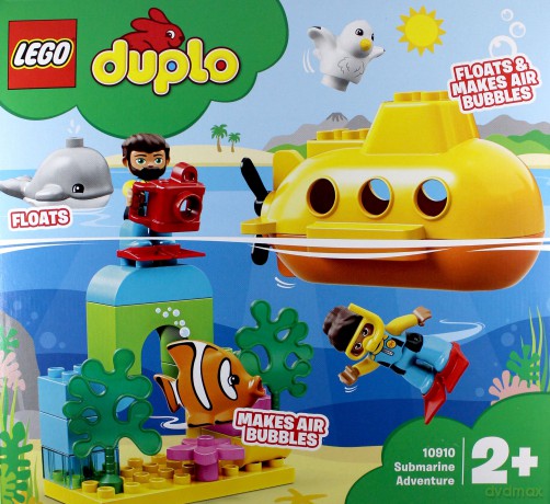 LEGO DUPLO Przygoda w łodzi podwodnej (10910) [KLOCKI]