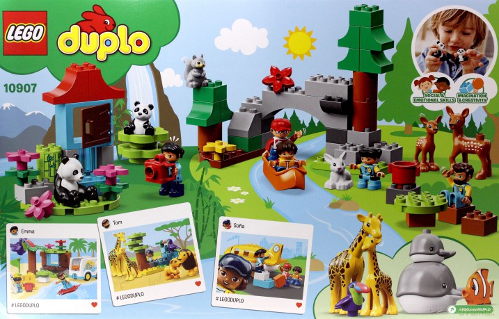 LEGO DUPLO Zwierzęta świata (10907) [KLOCKI]