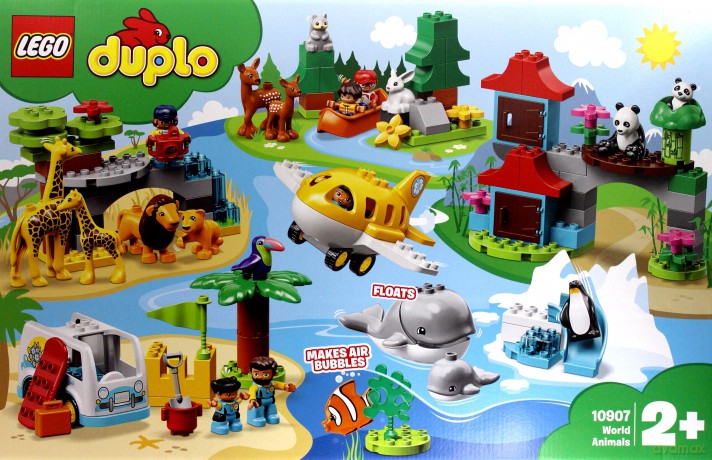 LEGO DUPLO Zwierzęta świata (10907) [KLOCKI]