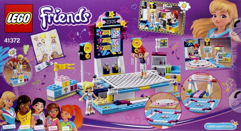LEGO Friends Występ gimnastyczny Stephanie (41372) [KLOCKI]