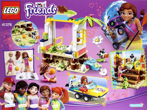 LEGO Friends Na ratunek żółwiom (41376) [KLOCKI]