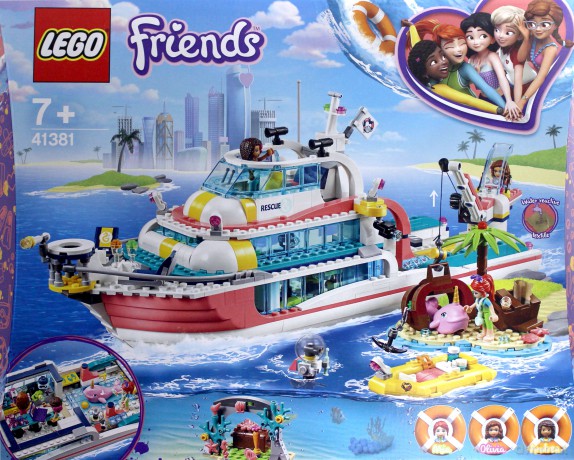 LEGO Friends Łódź ratunkowa (41381) [KLOCKI]