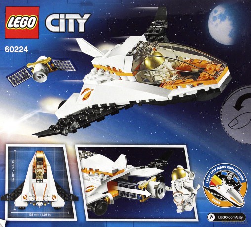 LEGO City Naprawa satelity (60224) [KLOCKI]