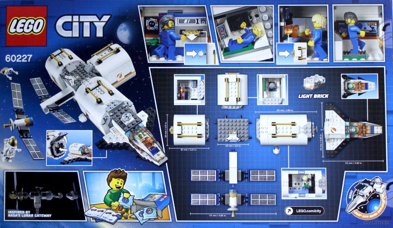 LEGO City Stacja kosmiczna na Księżycu (60227) [KLOCKI]