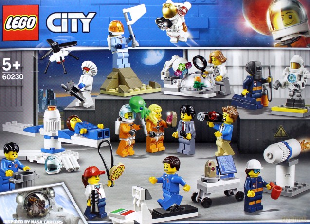 LEGO City Badania kosmiczne - zestaw minifigurek (60230) [KLOCKI]