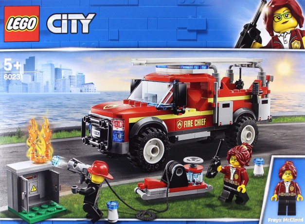 LEGO City Terenówka komendantki straży pożarnej (60231) [KLOCKI]