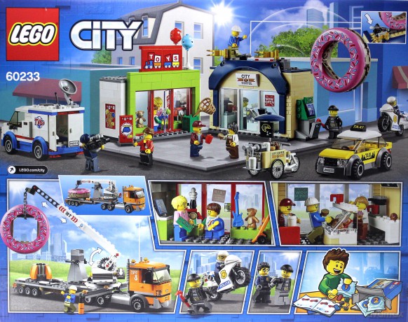 LEGO City Otwarcie sklepu z pączkami (60233) [KLOCKI]