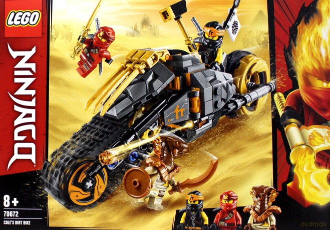 LEGO Ninjago Motocykl Cole'a (70672) [KLOCKI]