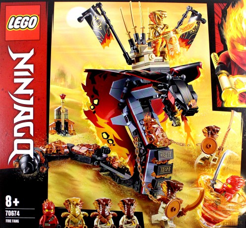 LEGO Ninjago Ognisty kieł (70674) [KLOCKI]