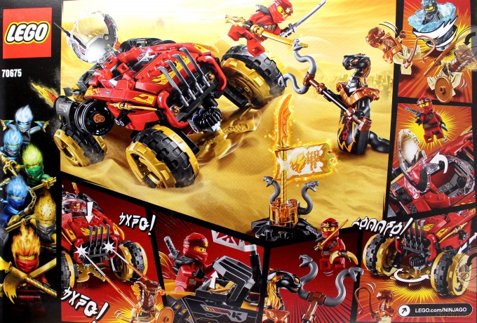 LEGO Ninjago Katana 4x4 (70675) [KLOCKI]