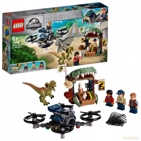 LEGO Jurassic World Dilofozaur na wolności (75934) [KLOCKI]