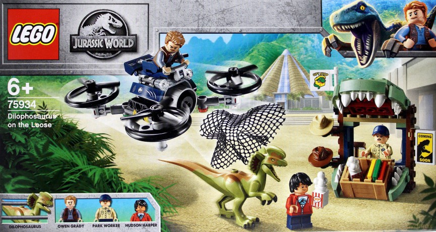 LEGO Jurassic World Dilofozaur na wolności (75934) [KLOCKI]