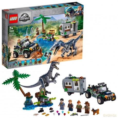 LEGO Jurassic World Starcie z barionyksem: poszukiwanie skarbów (75935) [KLOCKI]