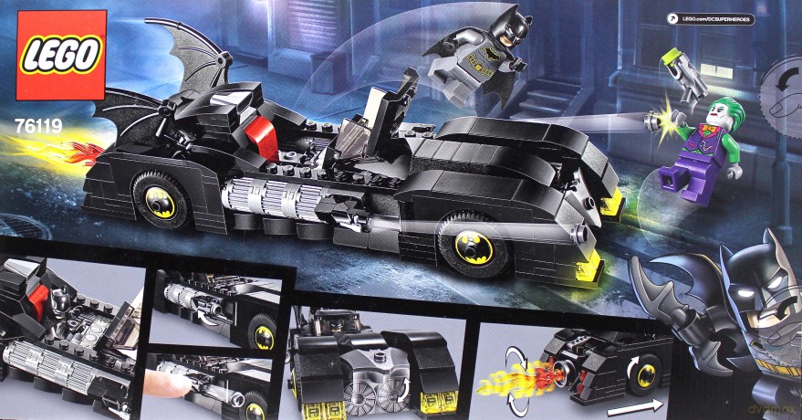 LEGO Super Heroes Batmobile: w pogoni za Jokerem (76119) [KLOCKI]