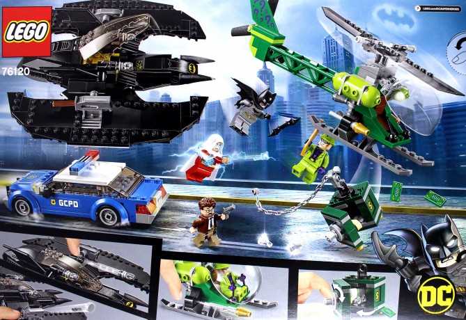 LEGO Super Heroes Batwing i napad Człowieka-zagadki (76120) [KLOCKI]