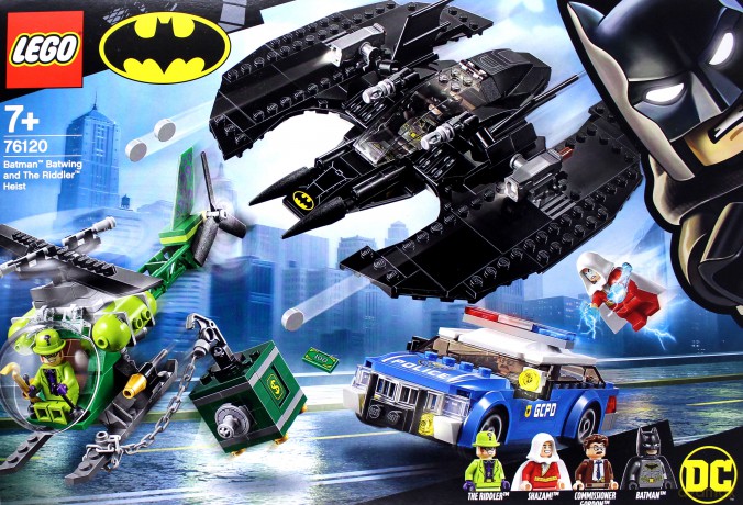 LEGO Super Heroes Batwing i napad Człowieka-zagadki (76120) [KLOCKI]