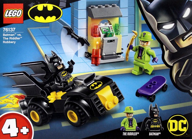 LEGO Super Heroes Batman i rabunek Człowieka-Zagadki (76137) [KLOCKI]